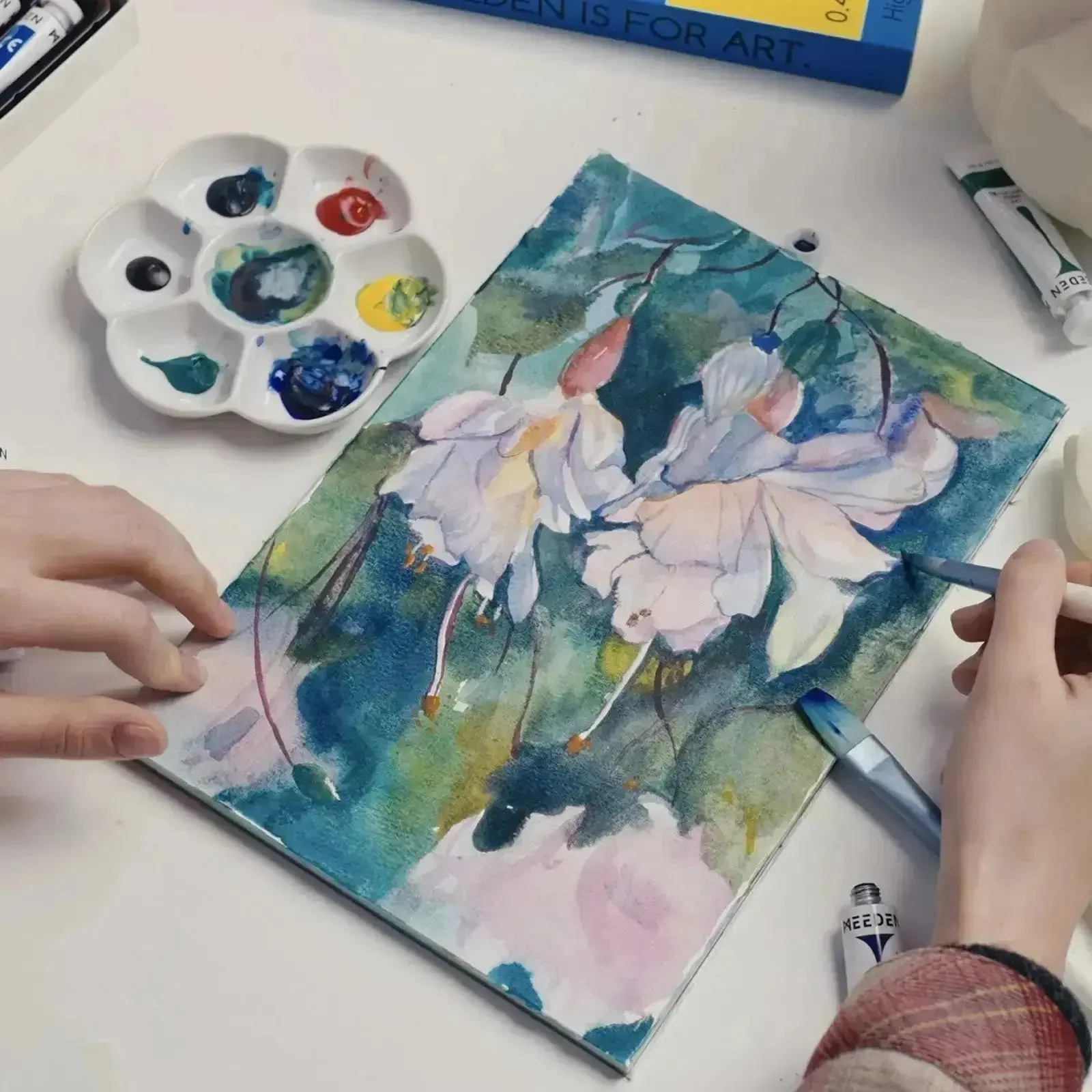 MEEDEN Watercolor Paint Set, 24 Tubes, 12ml / 0.41 oz - Image 6