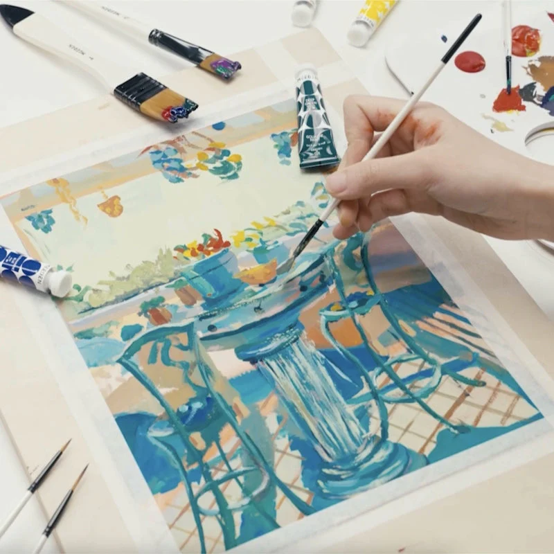 MEEDEN Gouache Paint Set, 24 Tubes, 12 ml / 0.4oz - Image 7