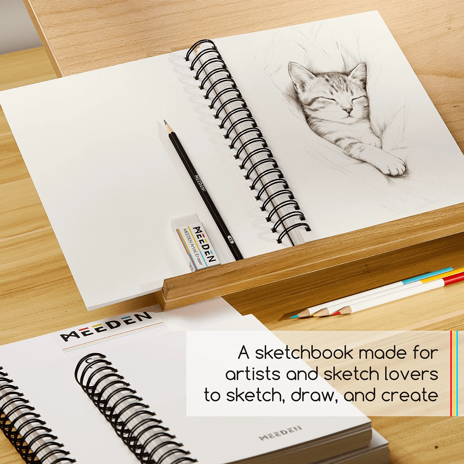 MEEDEN Artist Sketchbook Paper Pad with Heavy Weight Paper - Image 11