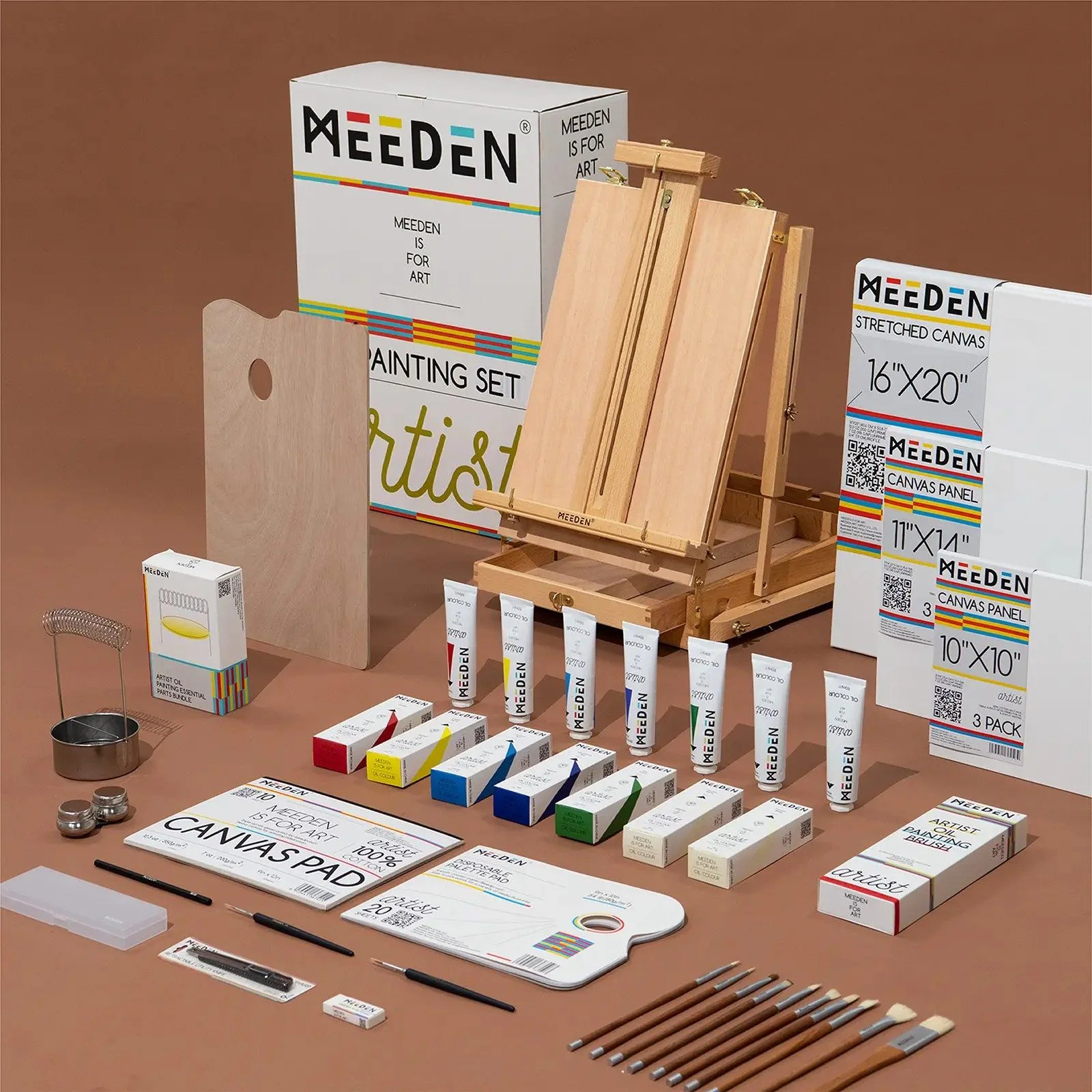 MEEDEN Artist Oil Painting Set, 7 Tubes, 100ml / 3.38oz - Image 11