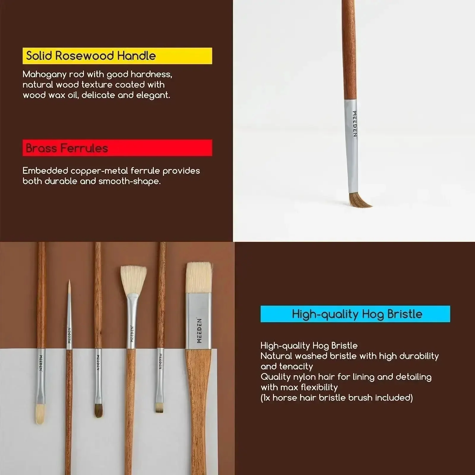 MEEDEN Artist Oil Painting Set, 7 Tubes, 100ml / 3.38oz - Image 3