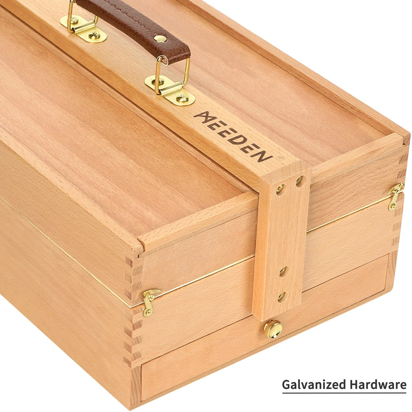 Wooden Art Supply Storage Box - Image 3