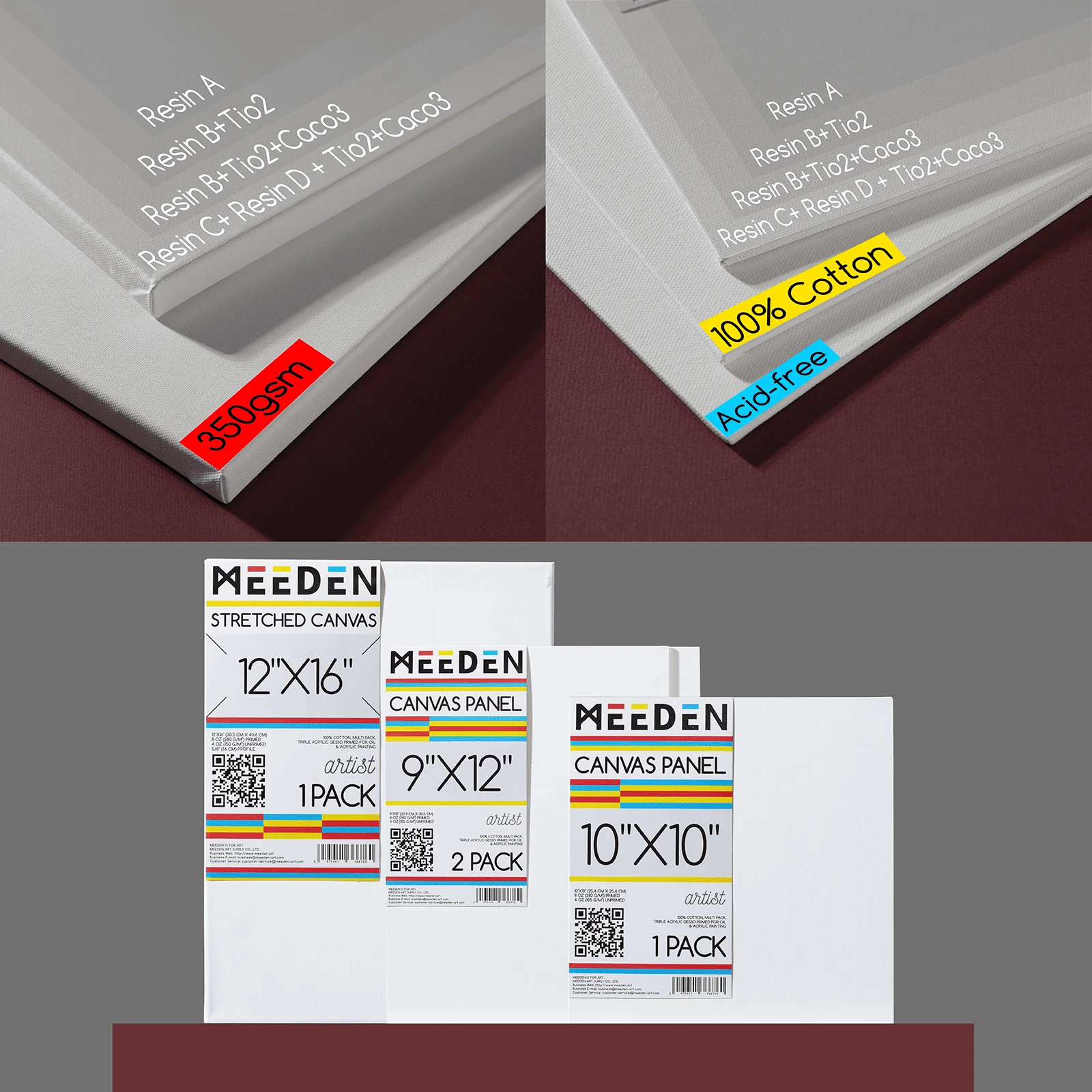 MEEDEN Artist Oil Painting Set with Sketch Easel Box, 13*50ml Tubes - Image 6