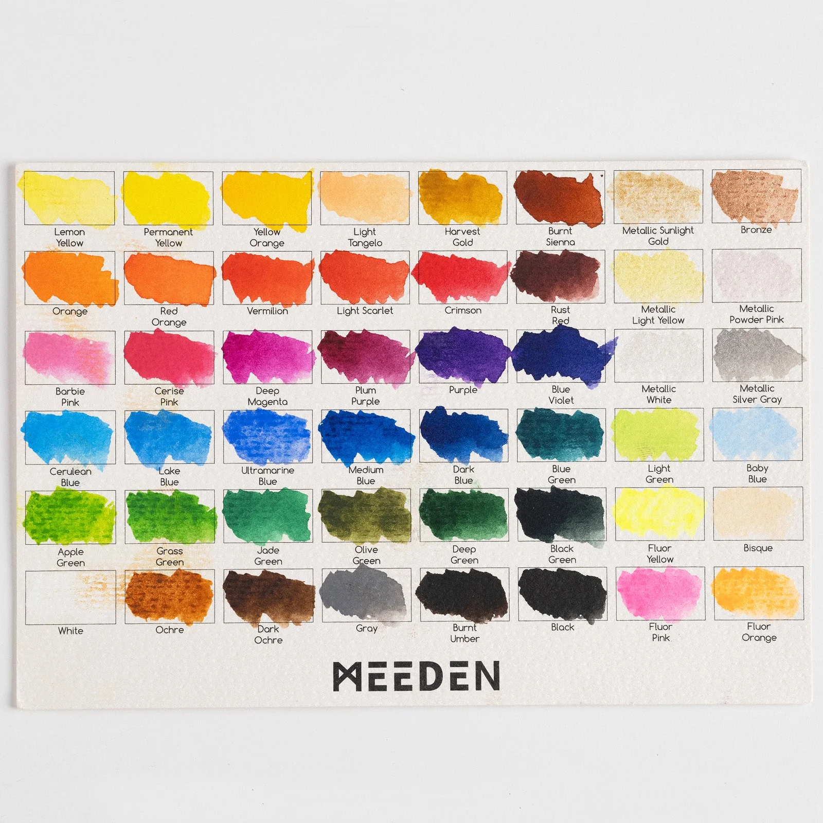 MEEDEN 48-Color Solid Watercolor Set - Image 5