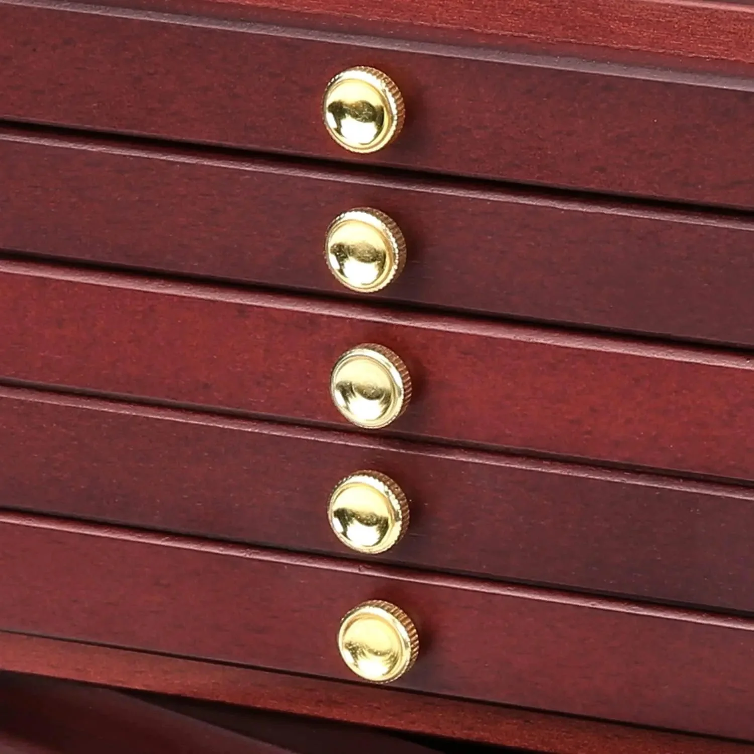 MEEDEN 6-Drawer Artist Supply Storage Box, Dark Walnut - Image 5