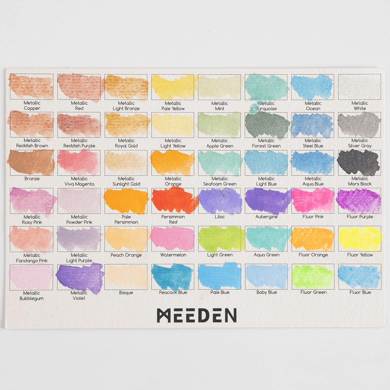 MEEDEN 96-Color Solid Watercolor Set - Image 12