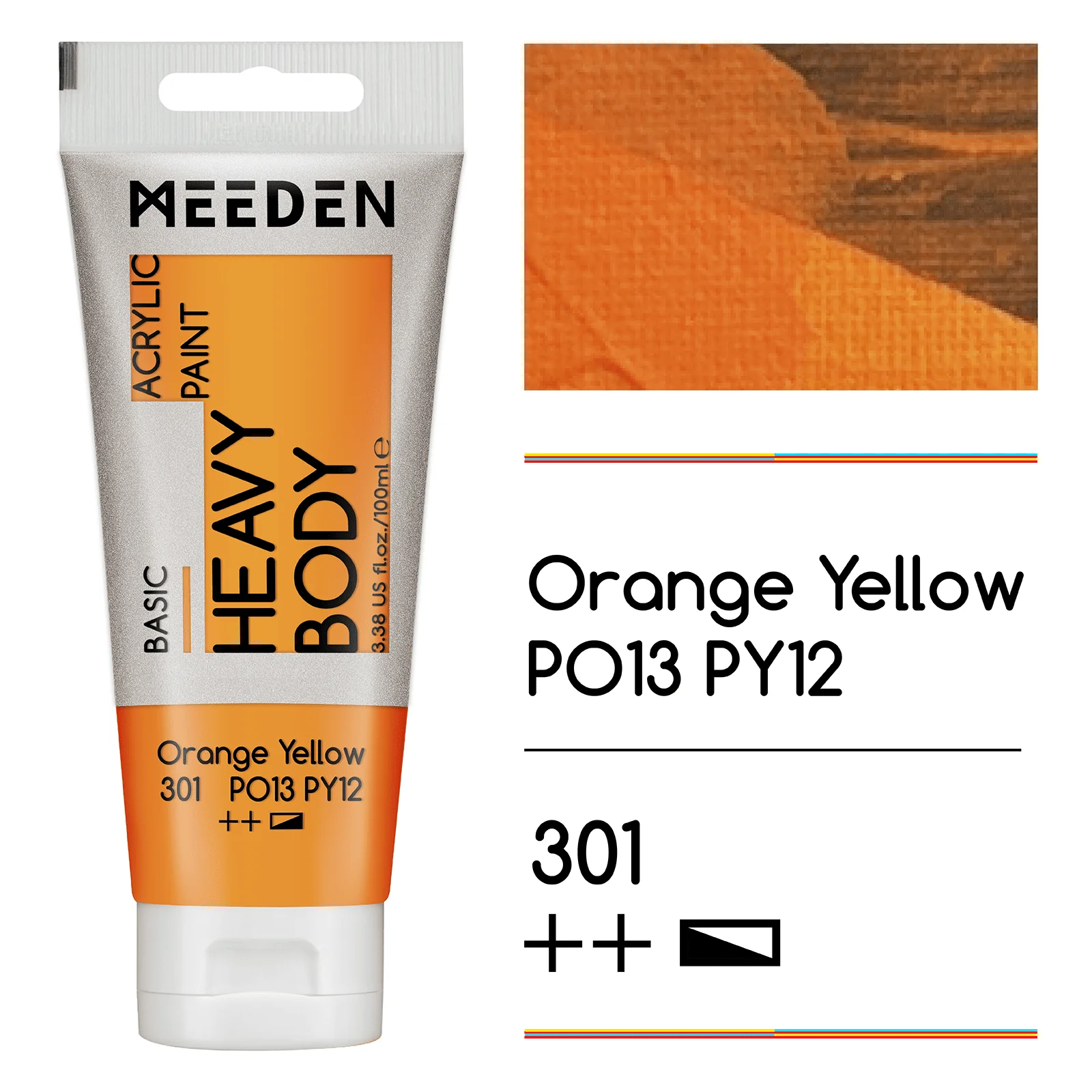 MEEDEN Acrylic Paint Tube, 37 Colors Available, 100ml / 3.38oz - Image 18