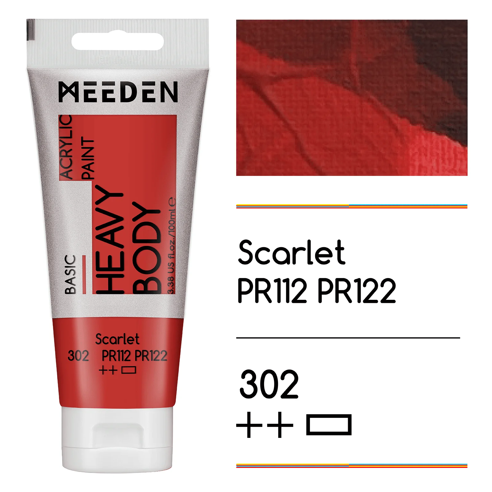 MEEDEN Acrylic Paint Tube, 37 Colors Available, 100ml / 3.38oz - Image 26