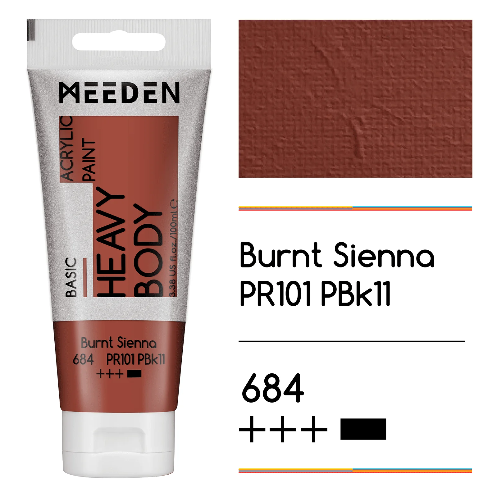 MEEDEN Acrylic Paint Tube, 37 Colors Available, 100ml / 3.38oz - Image 32
