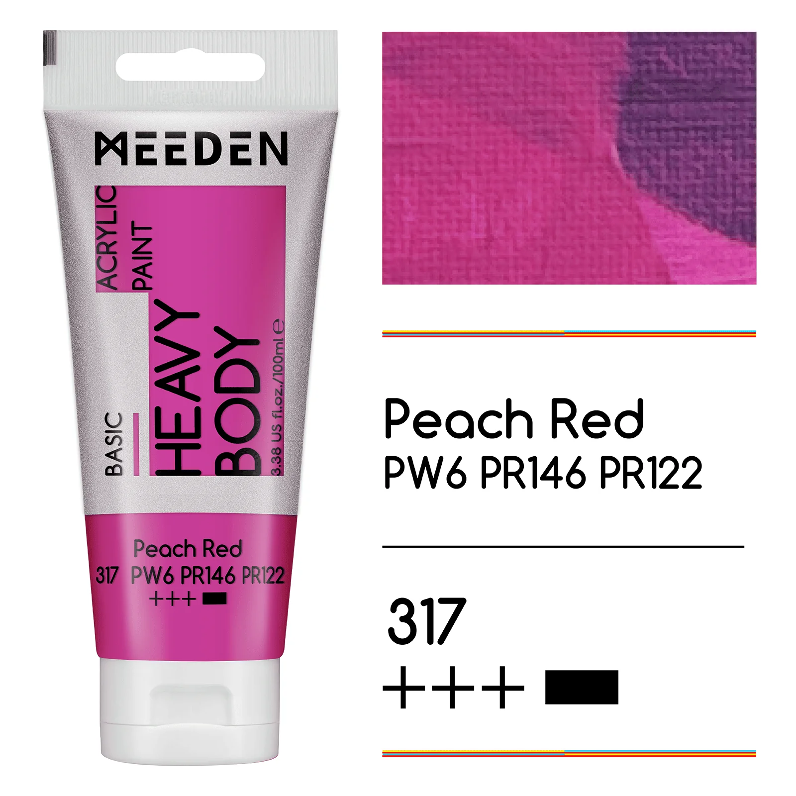 MEEDEN Acrylic Paint Tube, 37 Colors Available, 100ml / 3.38oz - Image 36