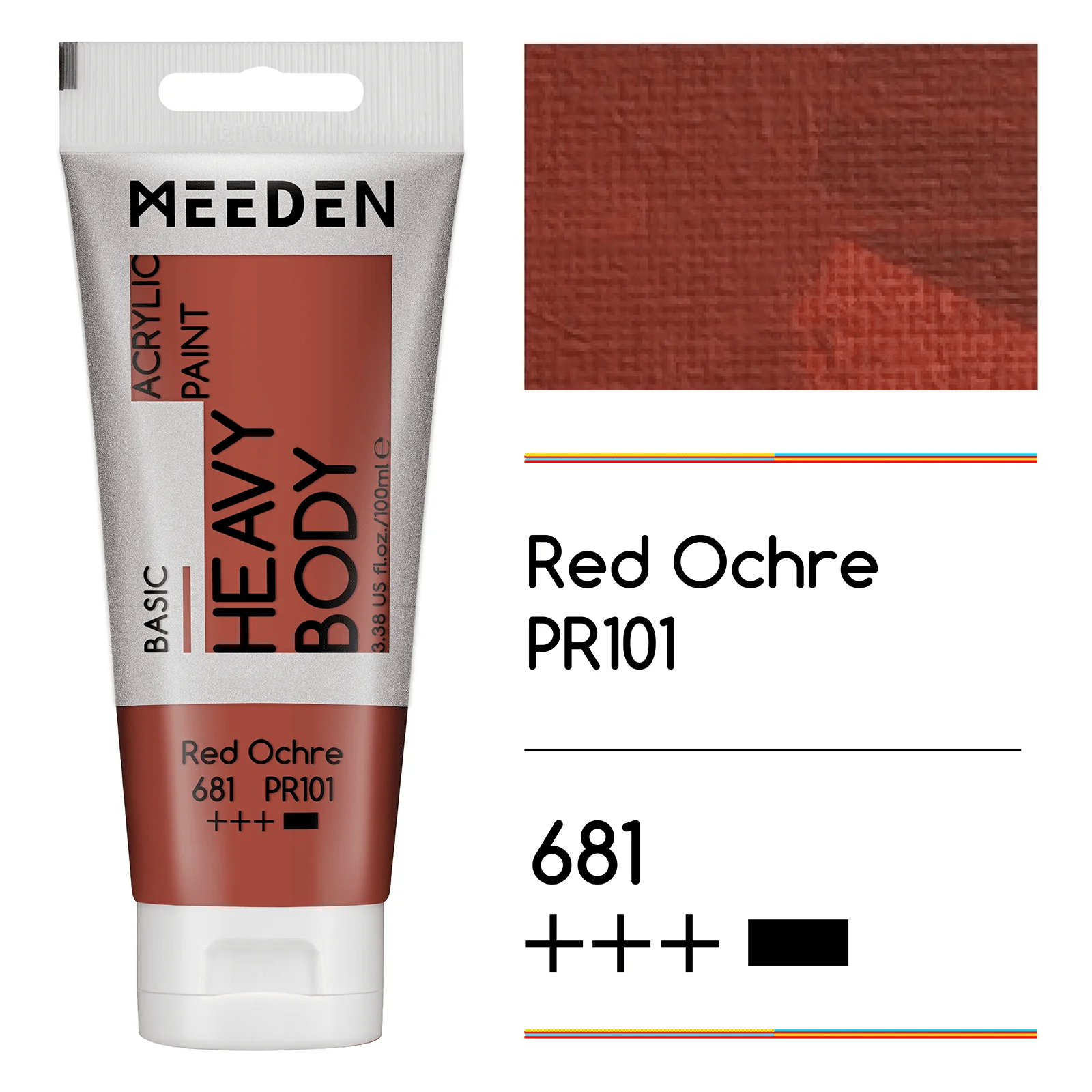MEEDEN Acrylic Paint Tube, 37 Colors Available, 100ml / 3.38oz - Image 38