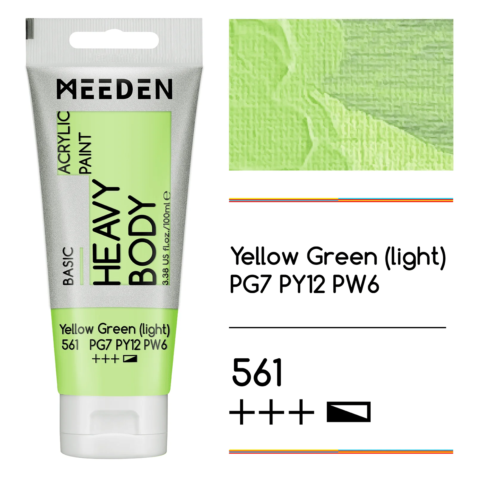 MEEDEN Acrylic Paint Tube, 37 Colors Available, 100ml / 3.38oz - Image 42