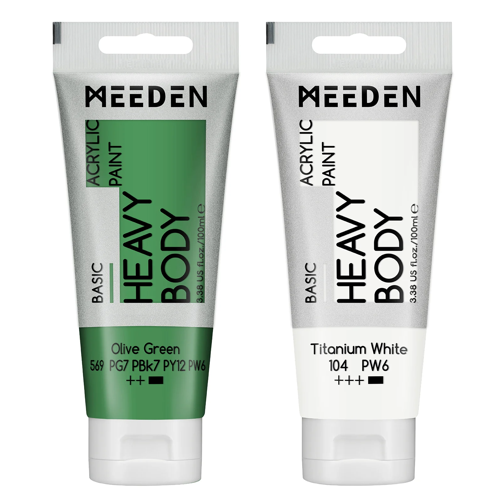 MEEDEN Acrylic Paint Tube, 37 Colors Available, 100ml / 3.38oz - Image 47