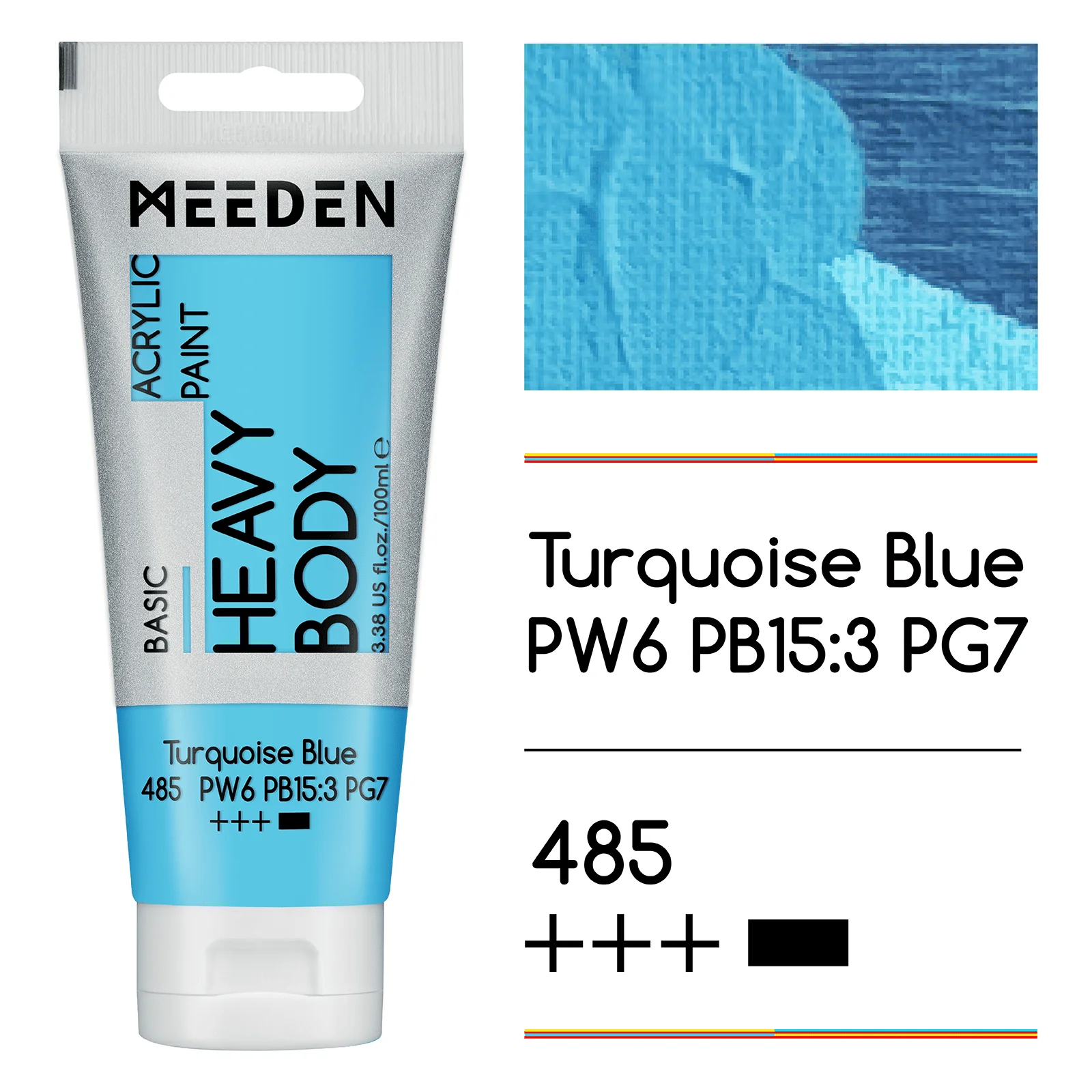 MEEDEN Acrylic Paint Tube, 37 Colors Available, 100ml / 3.38oz - Image 56