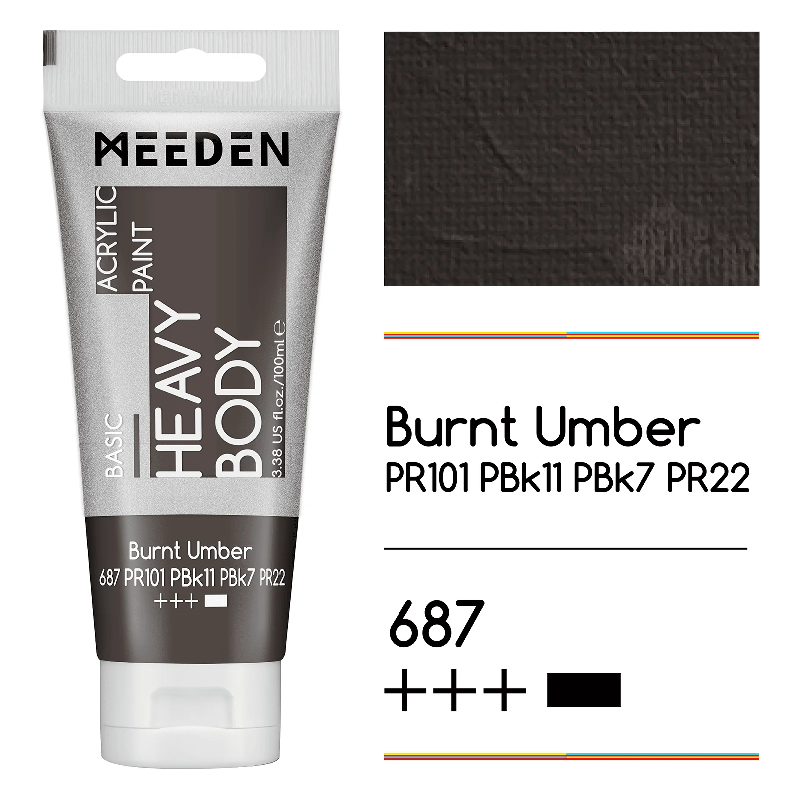 MEEDEN Acrylic Paint Tube, 37 Colors Available, 100ml / 3.38oz - Image 70