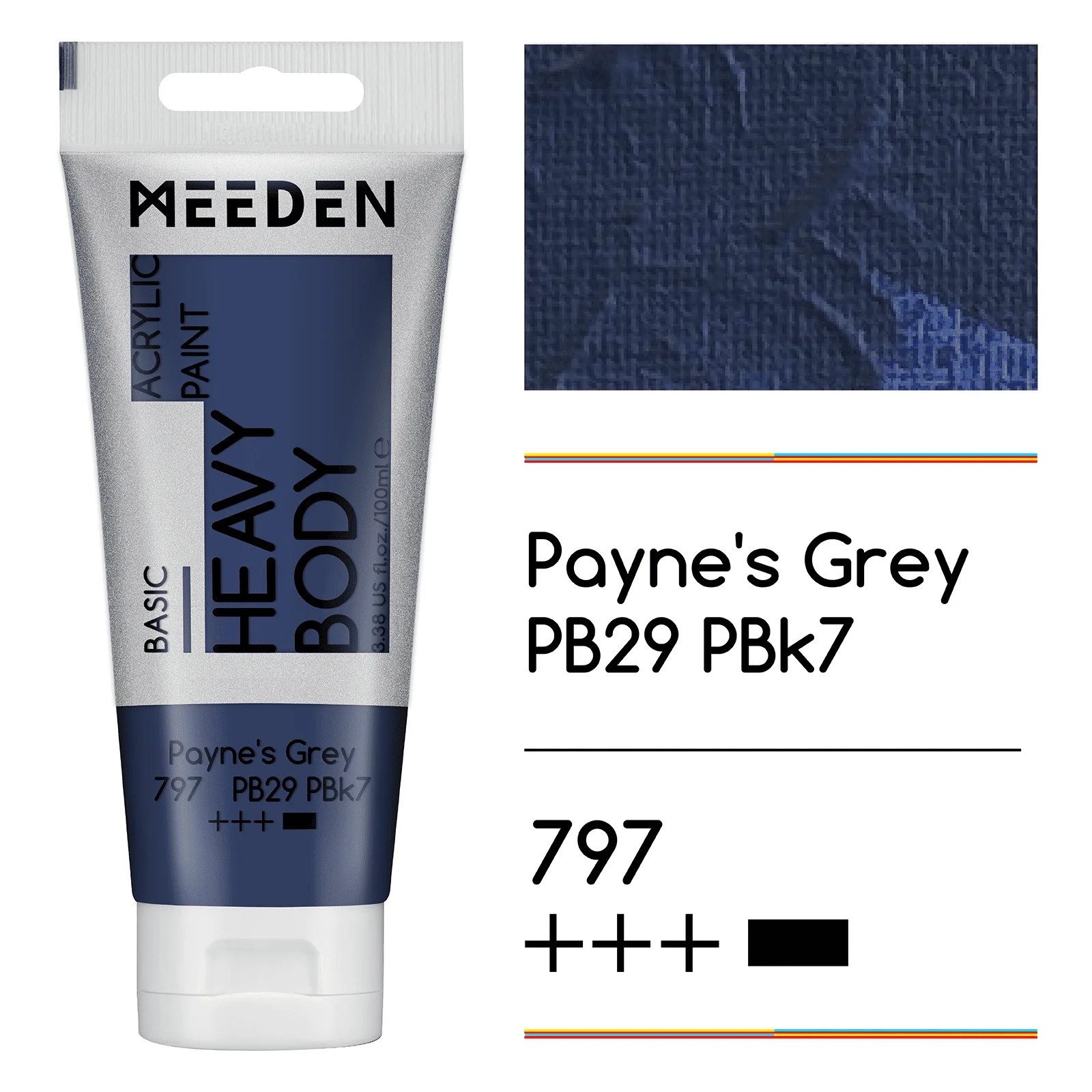 MEEDEN Acrylic Paint Tube, 37 Colors Available, 100ml / 3.38oz - Image 76