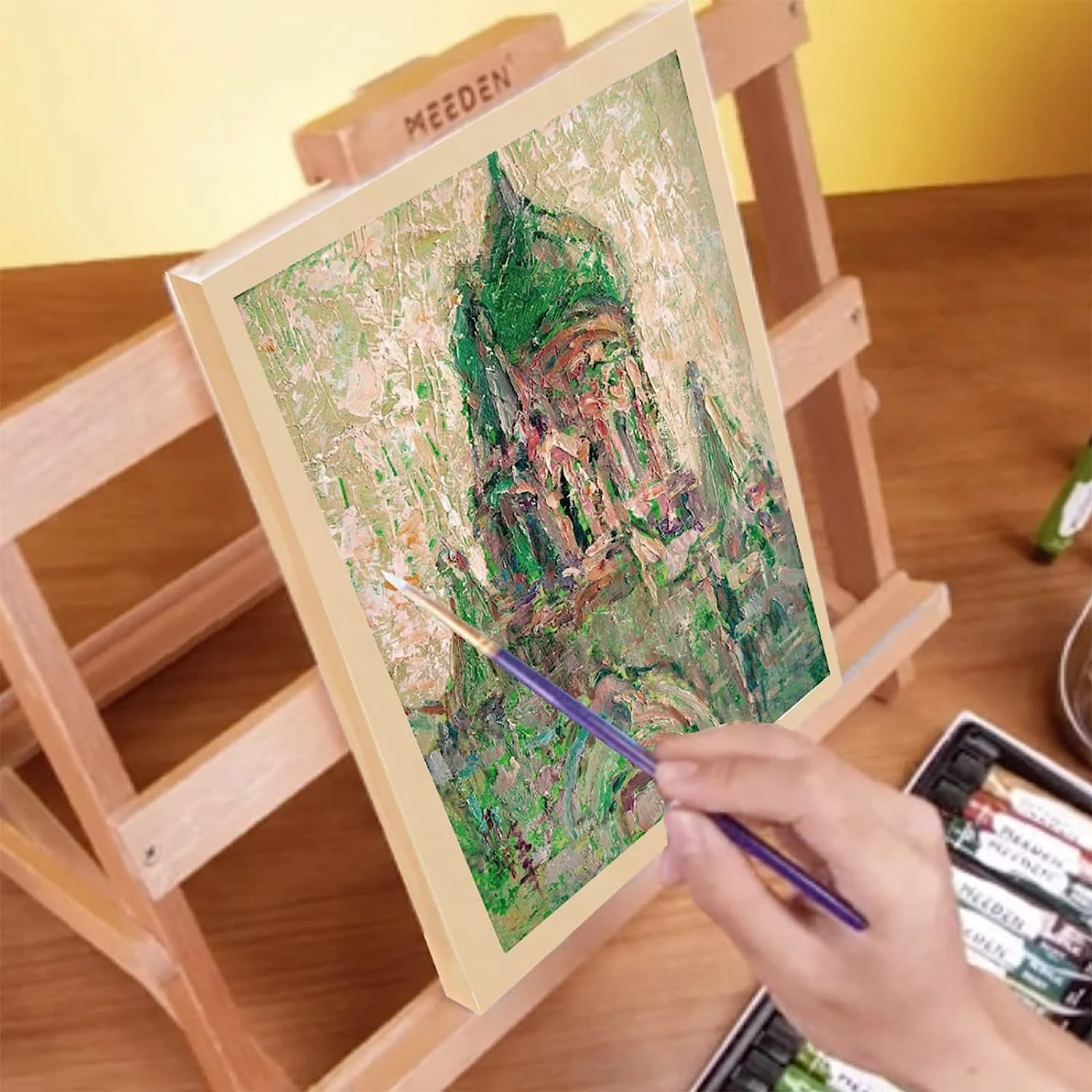 MEEDEN Artist Birch Wood Canvas Board, 1-1/2” Deep - Image 3