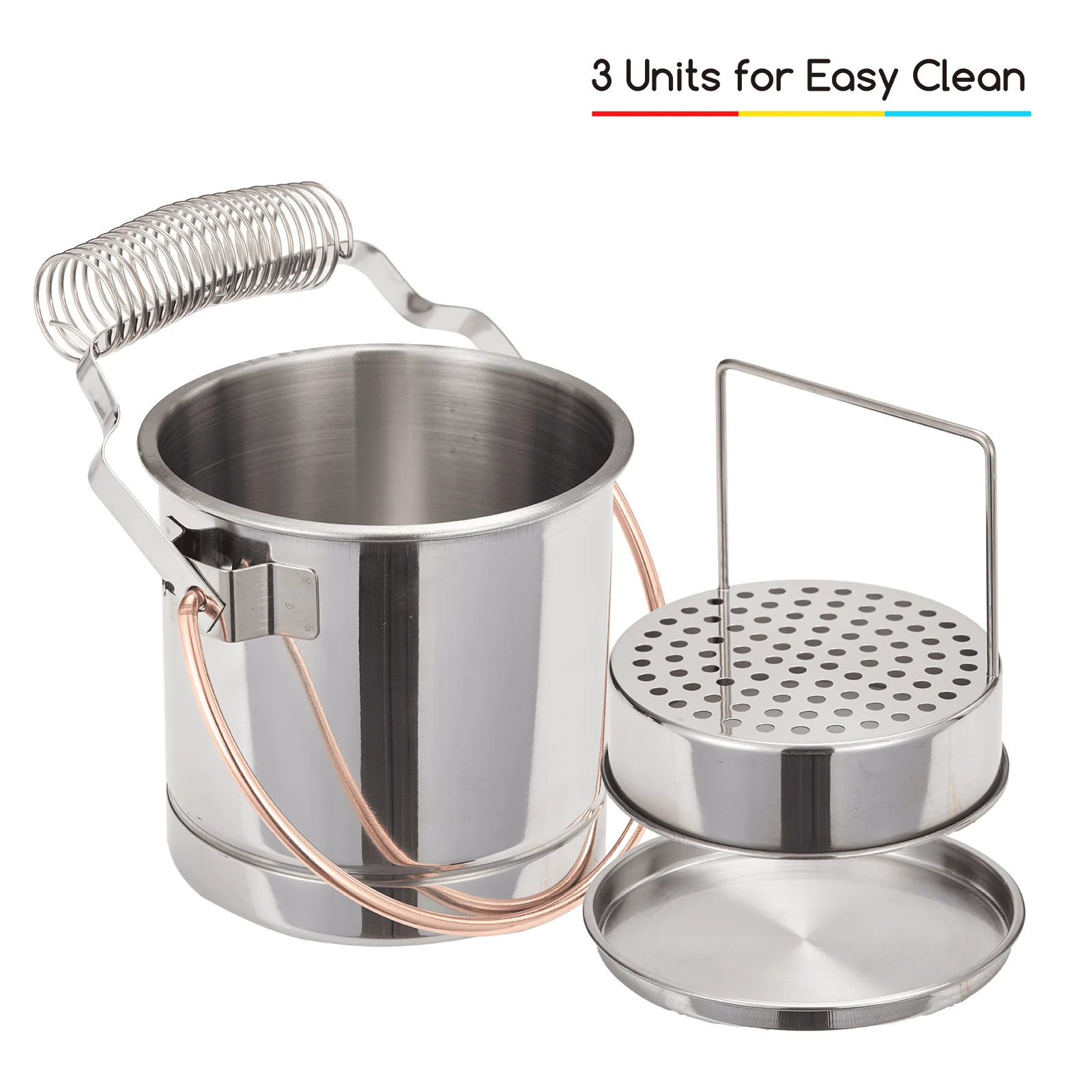 MEEDEN Portable Paint Brush Washer: Stainless Steel - Extra Large - Image 3