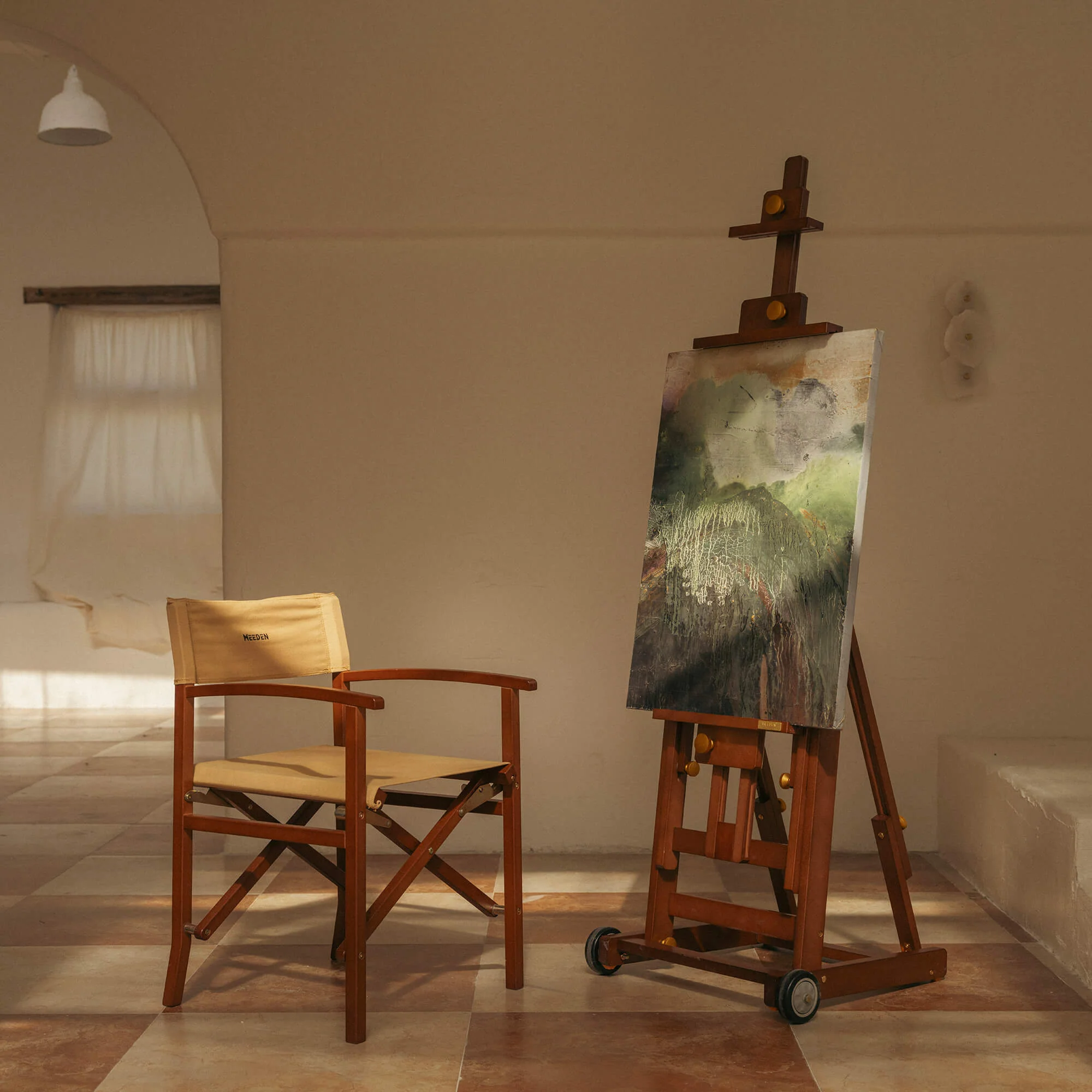 MEEDEN Pro Versatile Assembly-Free Beech Wood Painting Easel- W14 Pro - Image 4