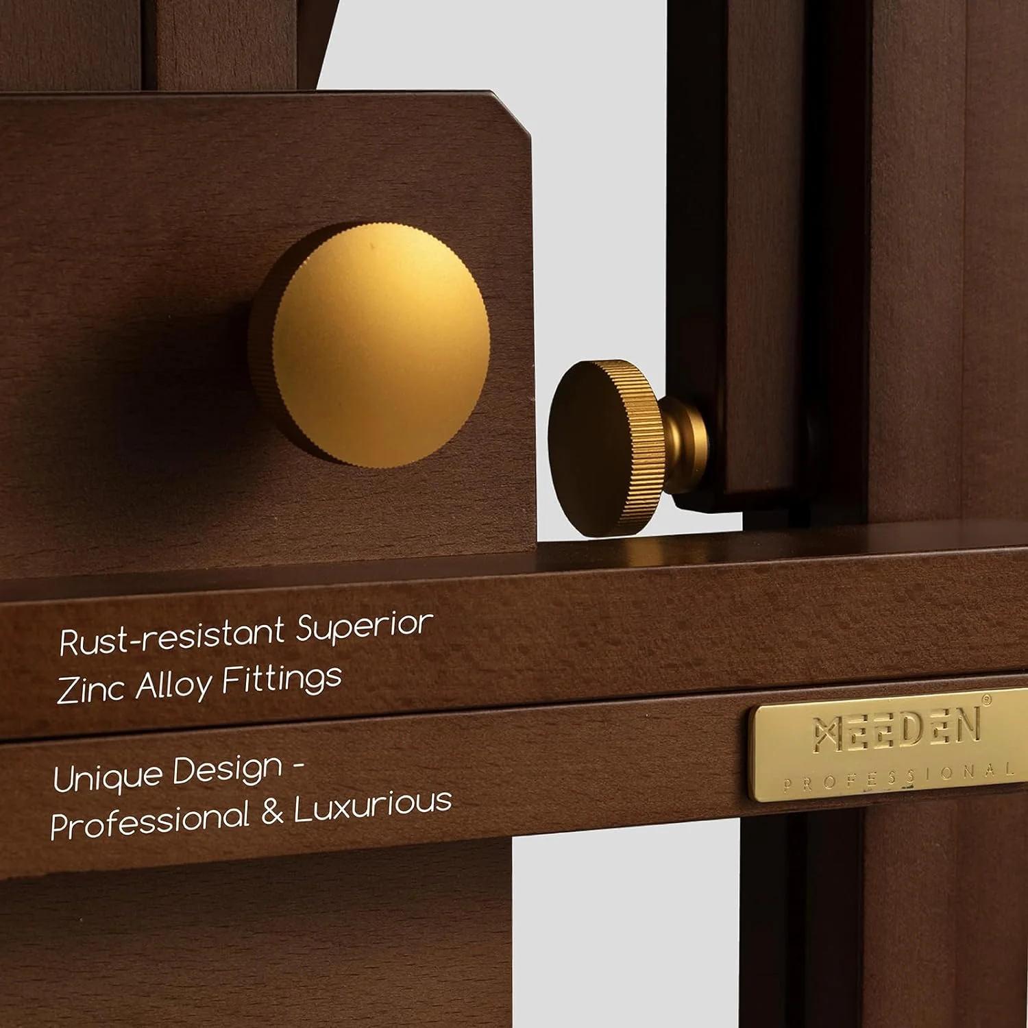 MEEDEN Pro Versatile Assembly-Free Beech Wood Painting Easel- W14 Pro - Image 7