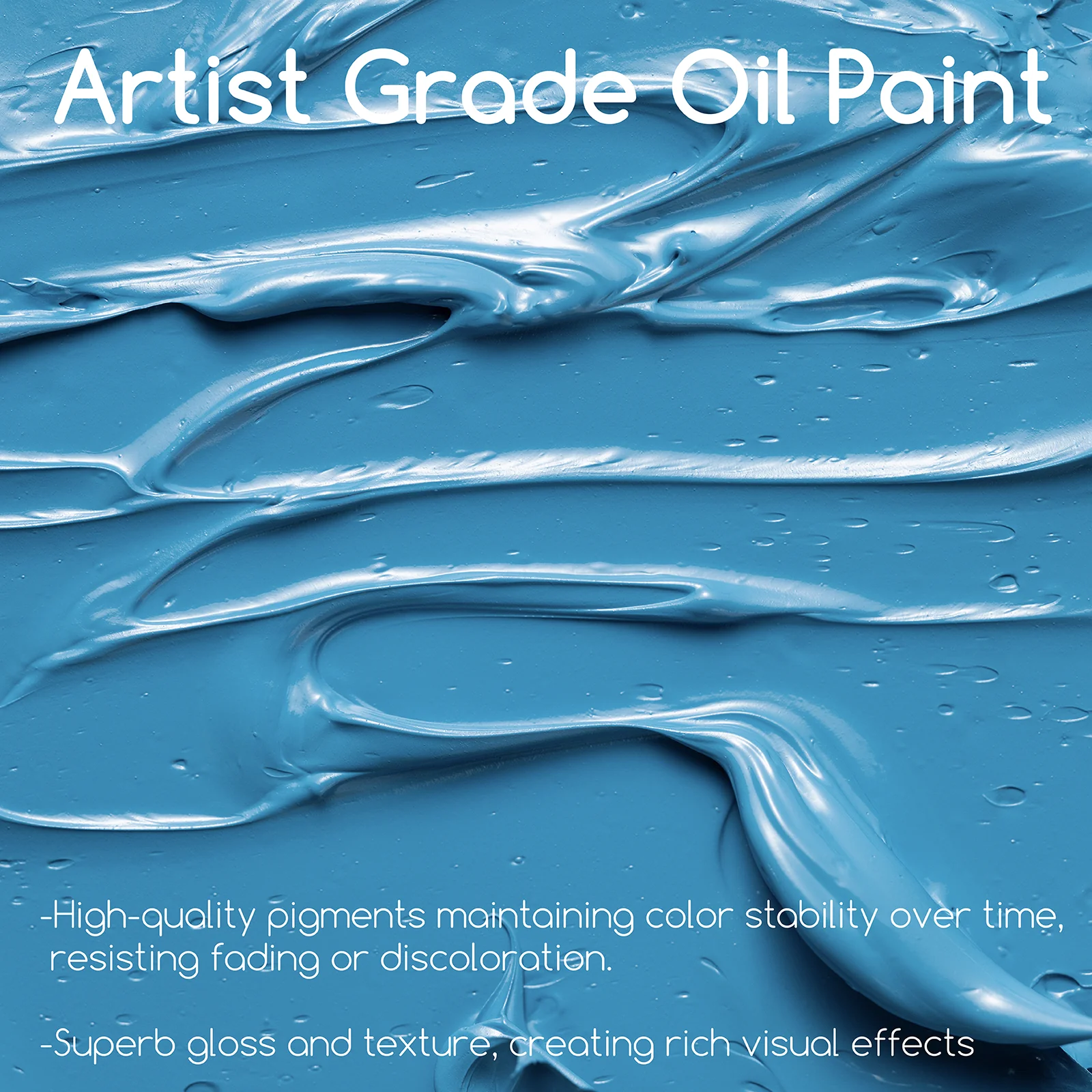 MEEDEN Artist Grade Oil Paint - 170ml/5.7oz, 12 Tubes - Image 5