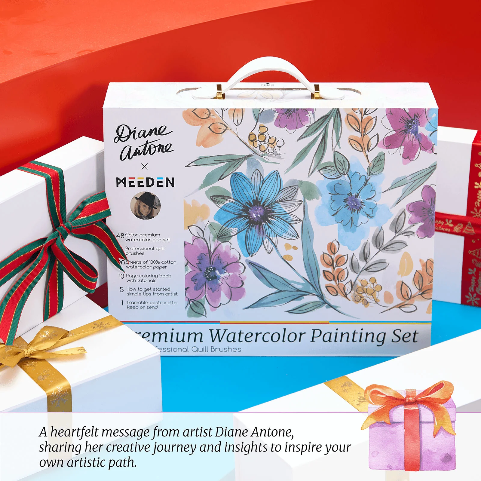 MEEDEN x Diane Antone Limited Edition Watercolor Paint Set - Image 7