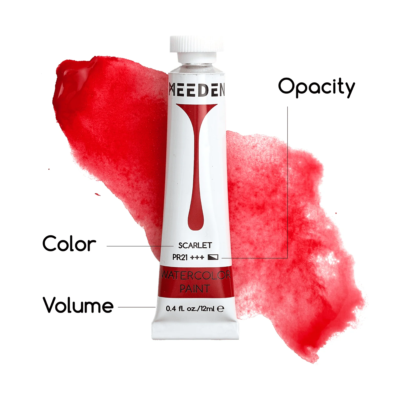 MEEDEN Watercolor Paint Set, 48 Tubes, 12 ml / 0.41 oz - Image 3