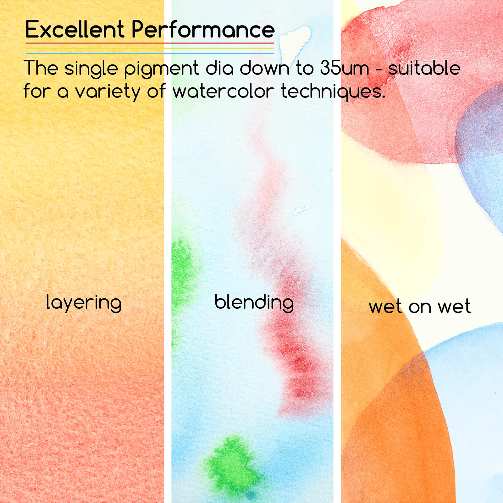 MEEDEN Watercolor Paint Set, 48 Tubes, 12 ml / 0.41 oz - Image 5