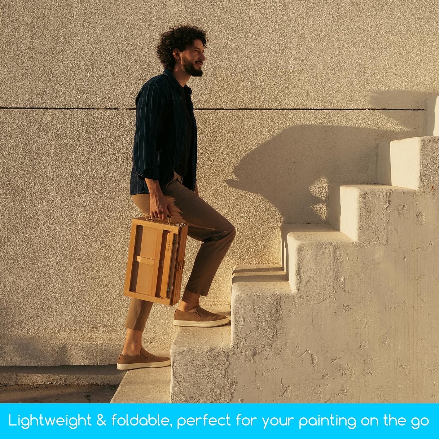 MEEDEN Large Adjustable Artist Tabletop Easel Sketchbox-XHH-03 - Image 7